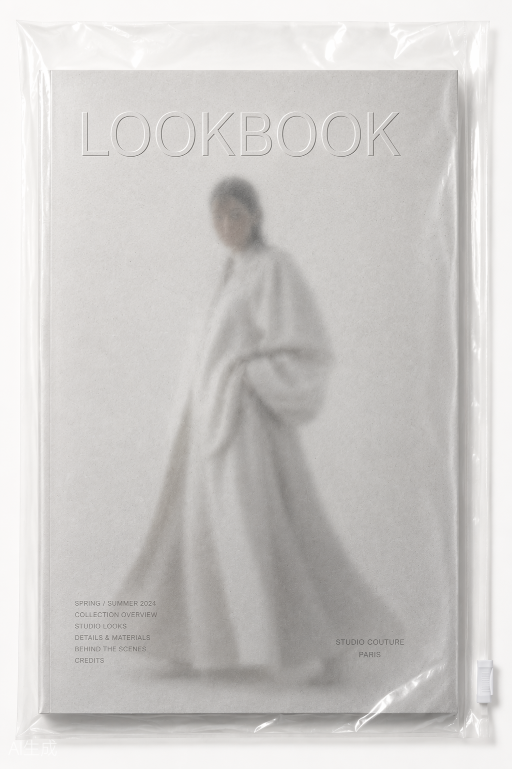 时尚 lookbook 封面